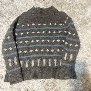 Pendleton mock neck sweater